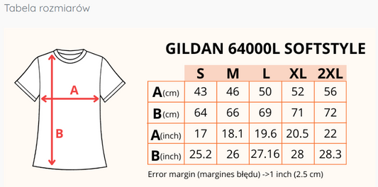 Czarny T-shirt damski LOGO WILKI