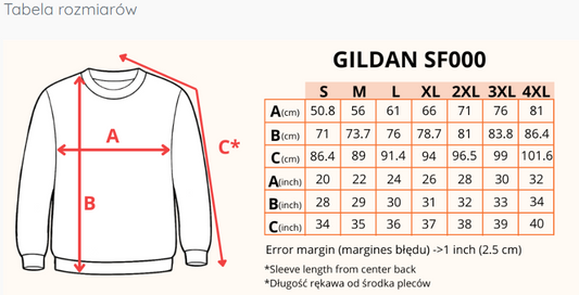 Czarna bluza WILKI 2016